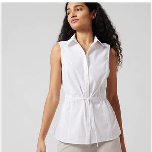 Athleta Levitate Poplin Tank Size M